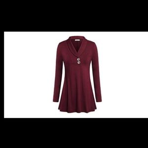 Leo Rosi Long sleeve blouse size L